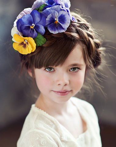 侧边编发_齐刘海侧边编发_侧边编发发型扎法图解