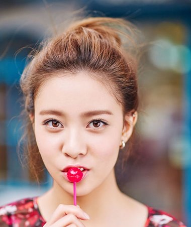 丸子头扎发图解
