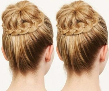 怎样把头发挽花骨朵 挽头发教程图解