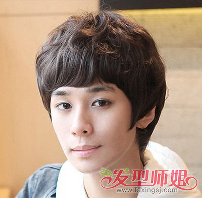 学生锅盖头发型男 初中男学生刘海发型(4)_发型师姐