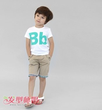 3岁男孩发型图片 韩国3岁男宝宝发型