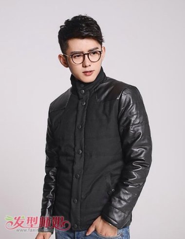 男生脸小戴眼镜适合什么发型 男生脸小瓜子脸发型