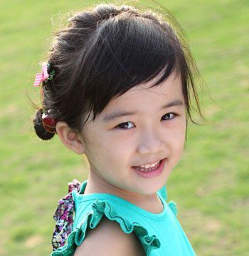 小女孩盘发发型图片 小女孩盘发发型大全(2)