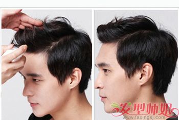男士怎么吹发一直蓬松起来 男生内蓬直发图片(3)_发型师姐