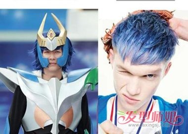 现在流行的男头发颜色 男生头发染什么颜色(4)
