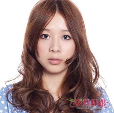 胖人女像大妈发型怎么理 胖子女孩发型(3)