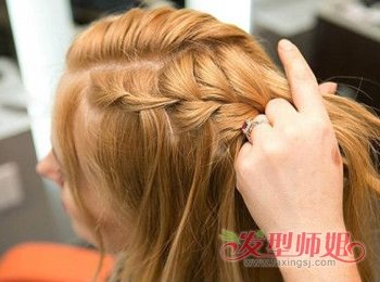 适合头发少的编发教程图解 头发少编什么发型好看(4)