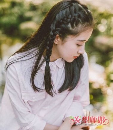 蜈蚣辫刘海怎么辫教程 前面刘海蜈蚣辫怎么弄好看