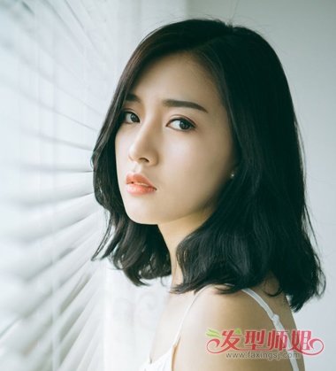 苹果脸剪发型蓬松短发脸适合发型卷苹果小头顶好看图片
