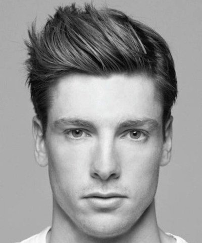 男生背头与卷发碰撞帅到没朋友 男士卷发背头发型图片