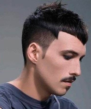 男生镂空盖头图片 男生小盖头发型