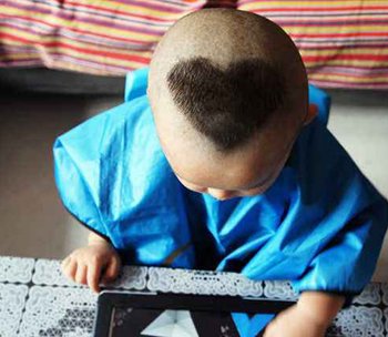 儿童桃心发型怎么剪 儿童桃心发型图片