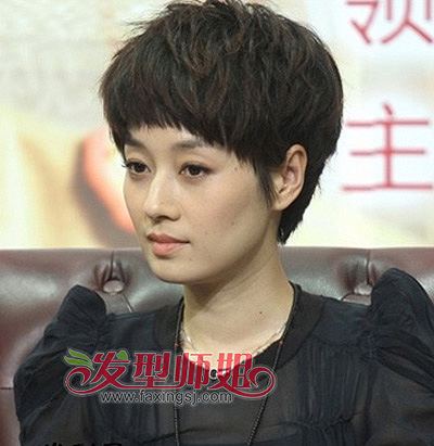 女神马伊琍玩转短发发型