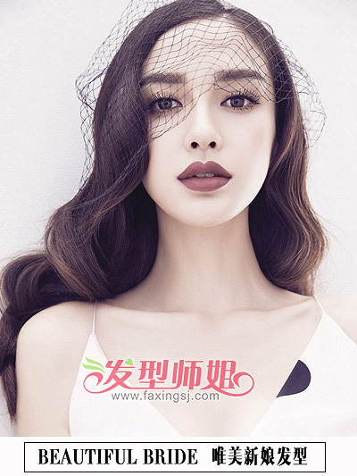 打造童话般完美婚礼 唯美新娘发型合集