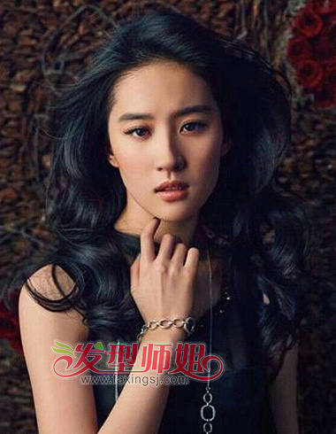刘亦菲气质发型 简单做起女神范儿