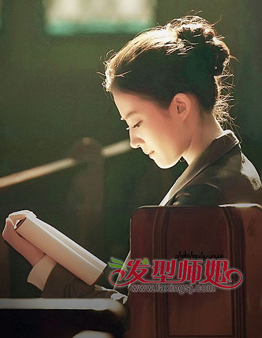 刘亦菲气质发型 简单做起女神范儿