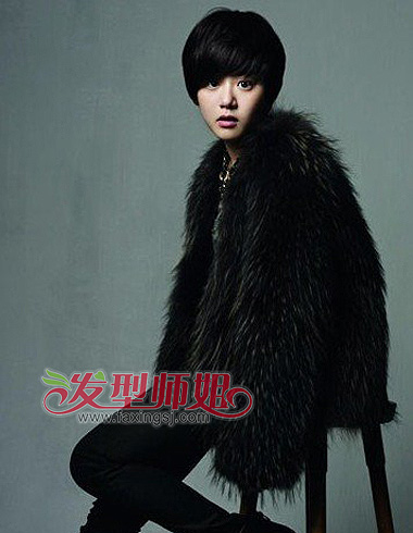 帅气短发变女神 清爽自然女生短发气质修颜