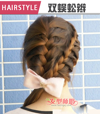 精致双蜈蚣辫打造步骤 手把手教你编出时尚编发