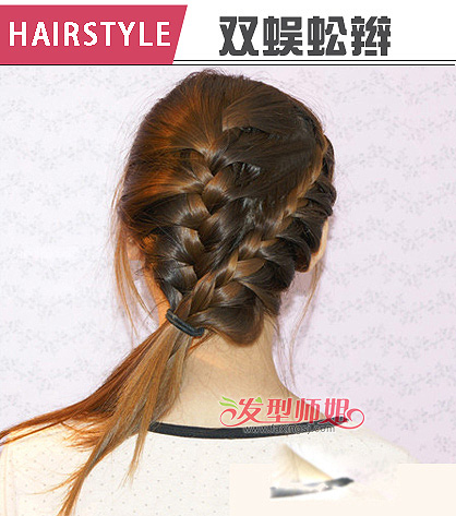 精致双蜈蚣辫打造步骤 手把手教你编出时尚编发