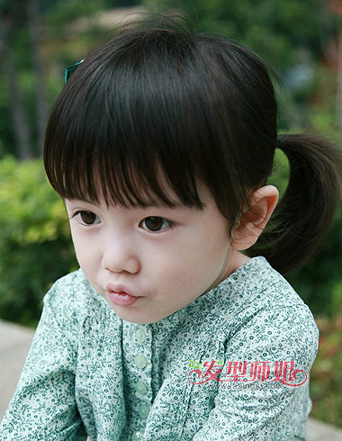 清新儿童发型最吸睛 小萝莉发型展现可爱气质