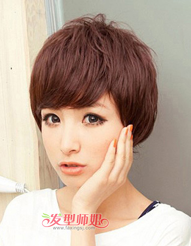 短发伴娘发型 伴娘发型图片