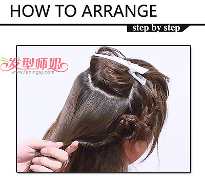 女孩可爱发型扎法图解 女孩可爱发型扎发