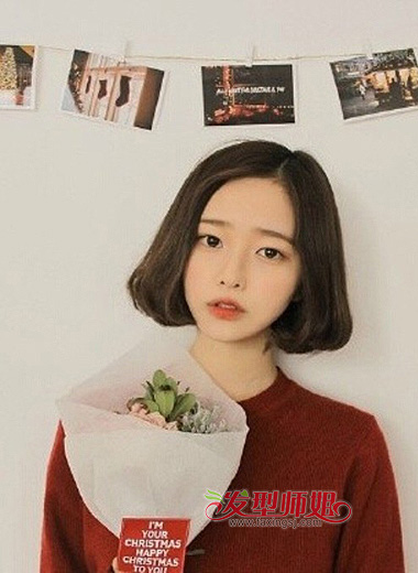 好看的波波头 女生波波头发型