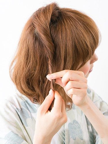 中学生怎么编发型 短发学生简单编发发型扎法