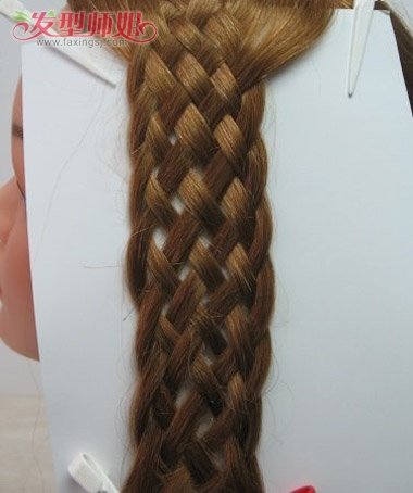 怎样编10股头发 各种长发编辫子步骤大全