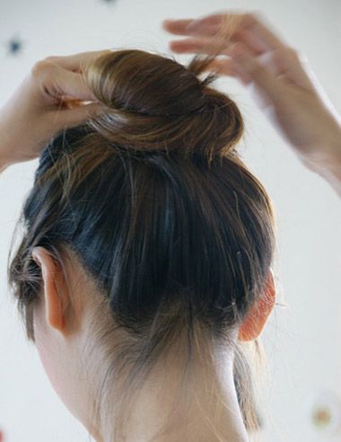 怎样用扎发髻盘发 如何盘发髻图解