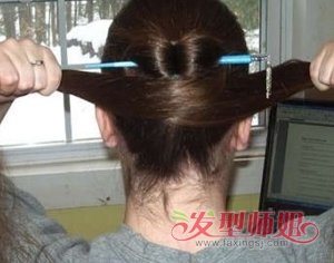 长头发如何盘头发最简单漂亮 长头发簪子盘发步骤