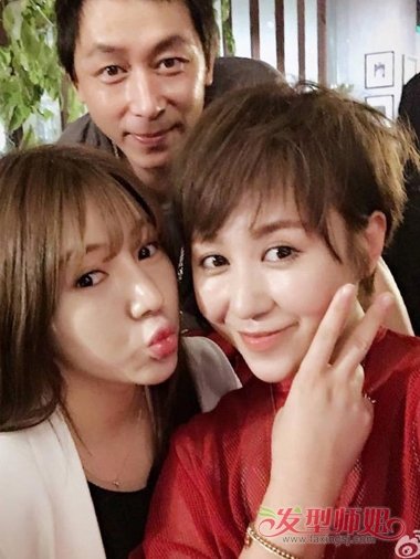 马丽公布新恋情 甜蜜中的她短发更凸显美貌