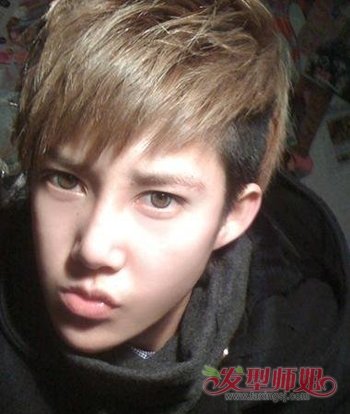 青春序林弯弯发型 阳光青春的头帘发型