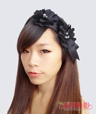 头大的适合戴宽发箍还是细发箍 宽头箍怎么带好看