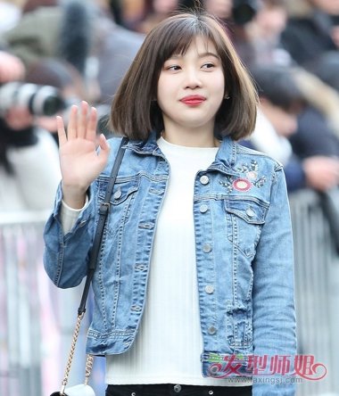 Red Velvet五朵花发型 韩国明星萌妹发型