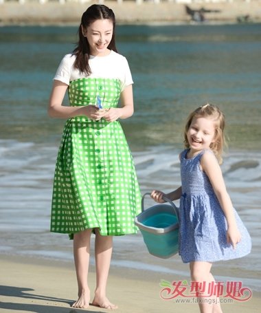 张雨绮邂逅不期而遇的爱情 发型最能展现青春力