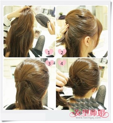 盘发器怎么盘出好看的发型 用盘发器盘出的简单的盘发发型