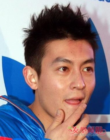 <b>短发可以烫头发吗 男生头发烫起来的造型</b>