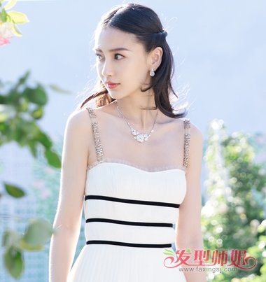ӱͷ+ȹװŮ Angelababy̵