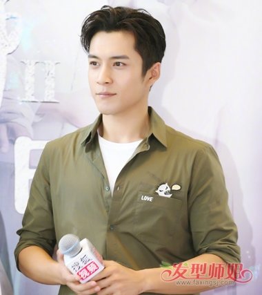 “无心”皮衣look亮相Diesel盛宴 韩东君酷帅短发发型超带感