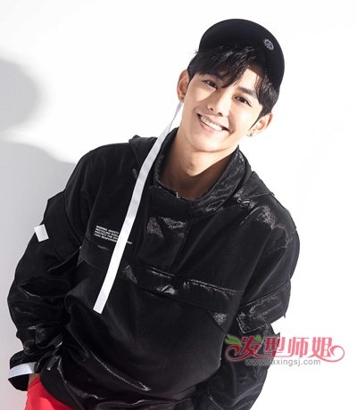 蓝博时装周造型尽展青春派潮范儿 蓝博青少年短发发型张扬帅气