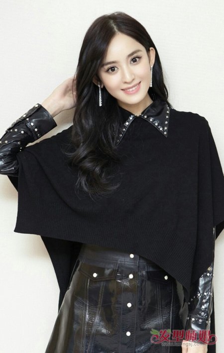 娜扎一夜回归长发多亏了接发技术 古力娜扎漂亮长发发型图片