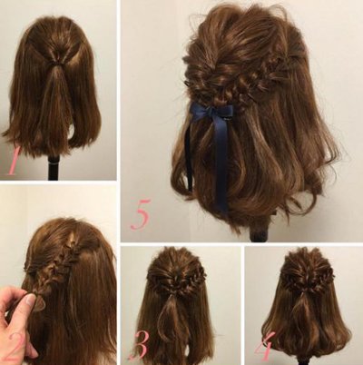 你的半扎发够时尚吗? 2018最新最美半扎发发型图片