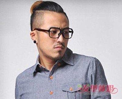 男生m字发际线如何做发型男生m字发际线潮流短发发型图片 发型师姐