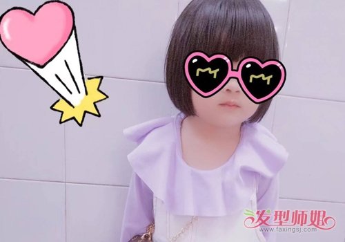 的小女孩才是最可爱的 了解儿童短发梳法见多了才能总结经验_发型师姐