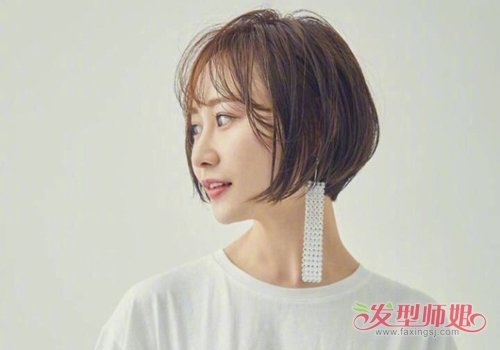 经久不变的流行短发是波波头 潮流向短发波波头是女生心头好