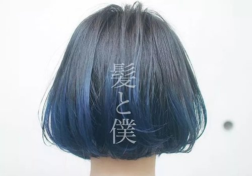 黑色短发怎么染色便捷时尚超容易黑色挑染短发把时尚秀出来 发型师姐