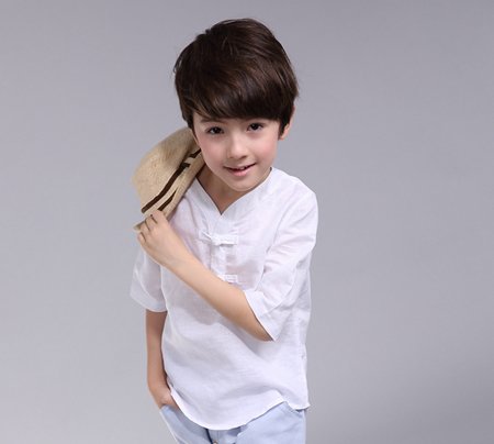 男孩子小朋友发型 2017儿童男发型