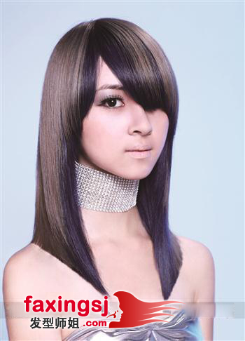 耀眼沙宣最炫娃娃脸搭配设计