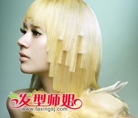 挑战视觉神经的四款沙宣短发造型